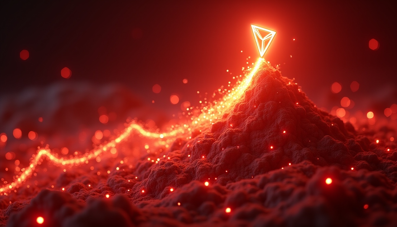 TRON(TRX)为活动地址创造了新的记录